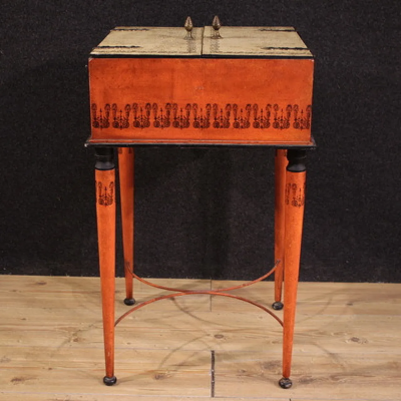 Elegante tavolino da gioco in stile neoclassico, '900 4
