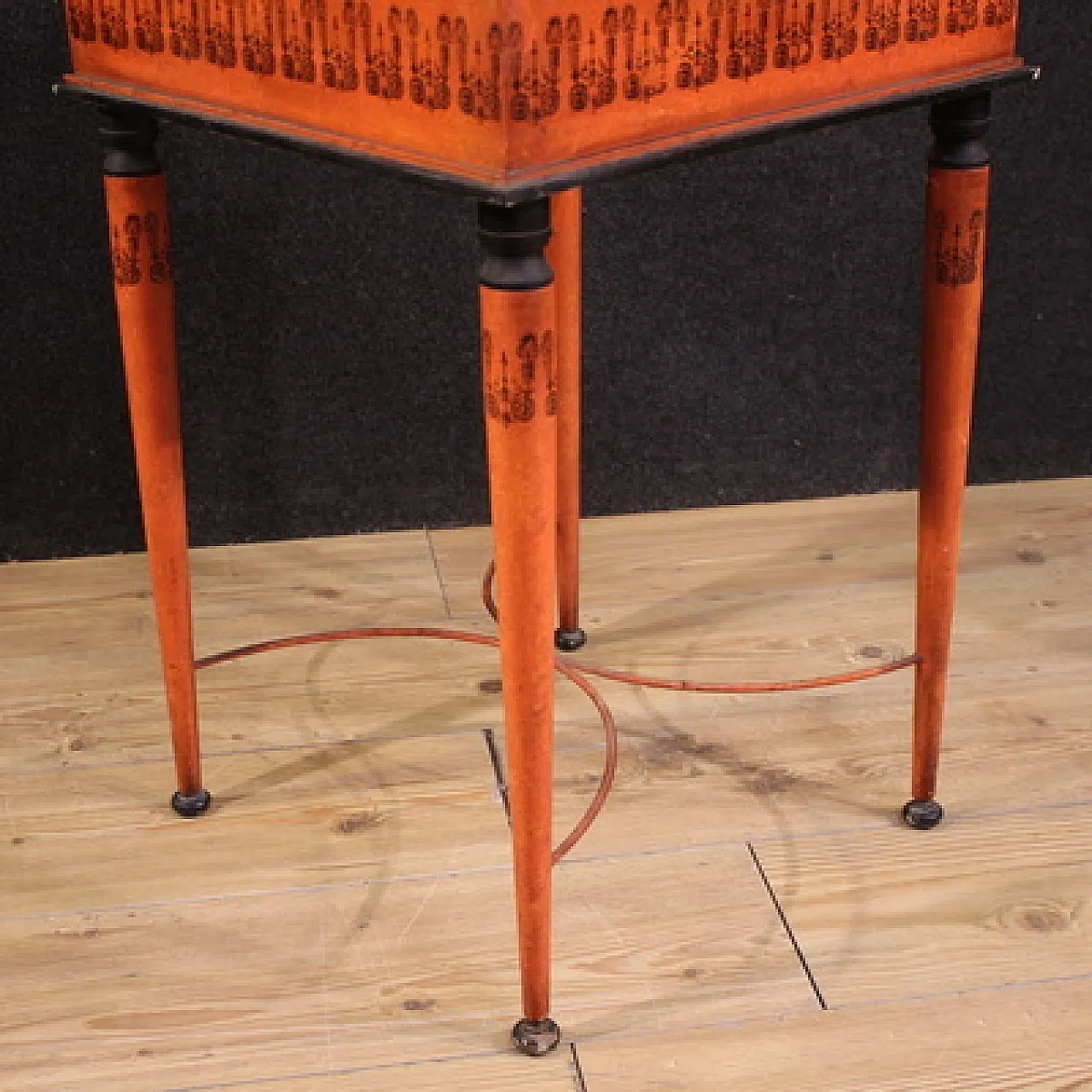 Elegante tavolino da gioco in stile neoclassico, '900 11