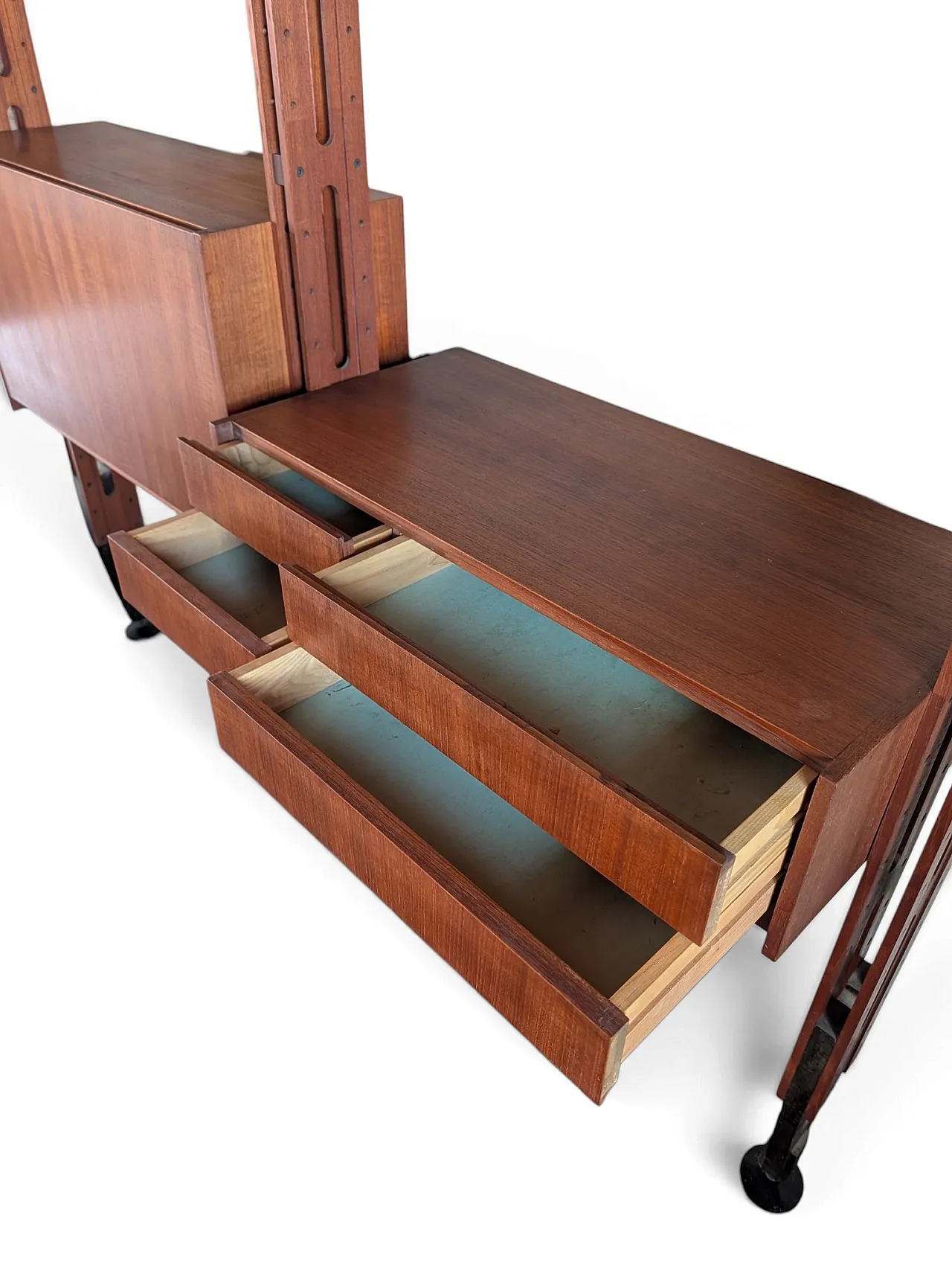 Swedish wall unit, Italian design, 1960s 6