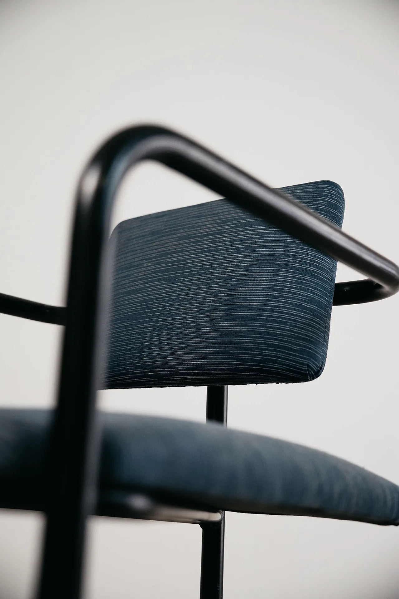 Minimalist Postmodern Armchair, 1980s 2