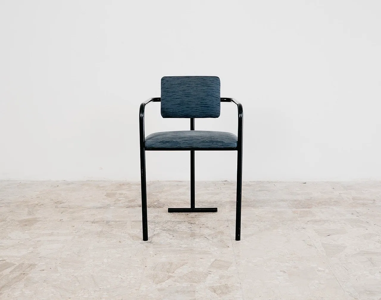 Minimalist Postmodern Armchair, 1980s 5
