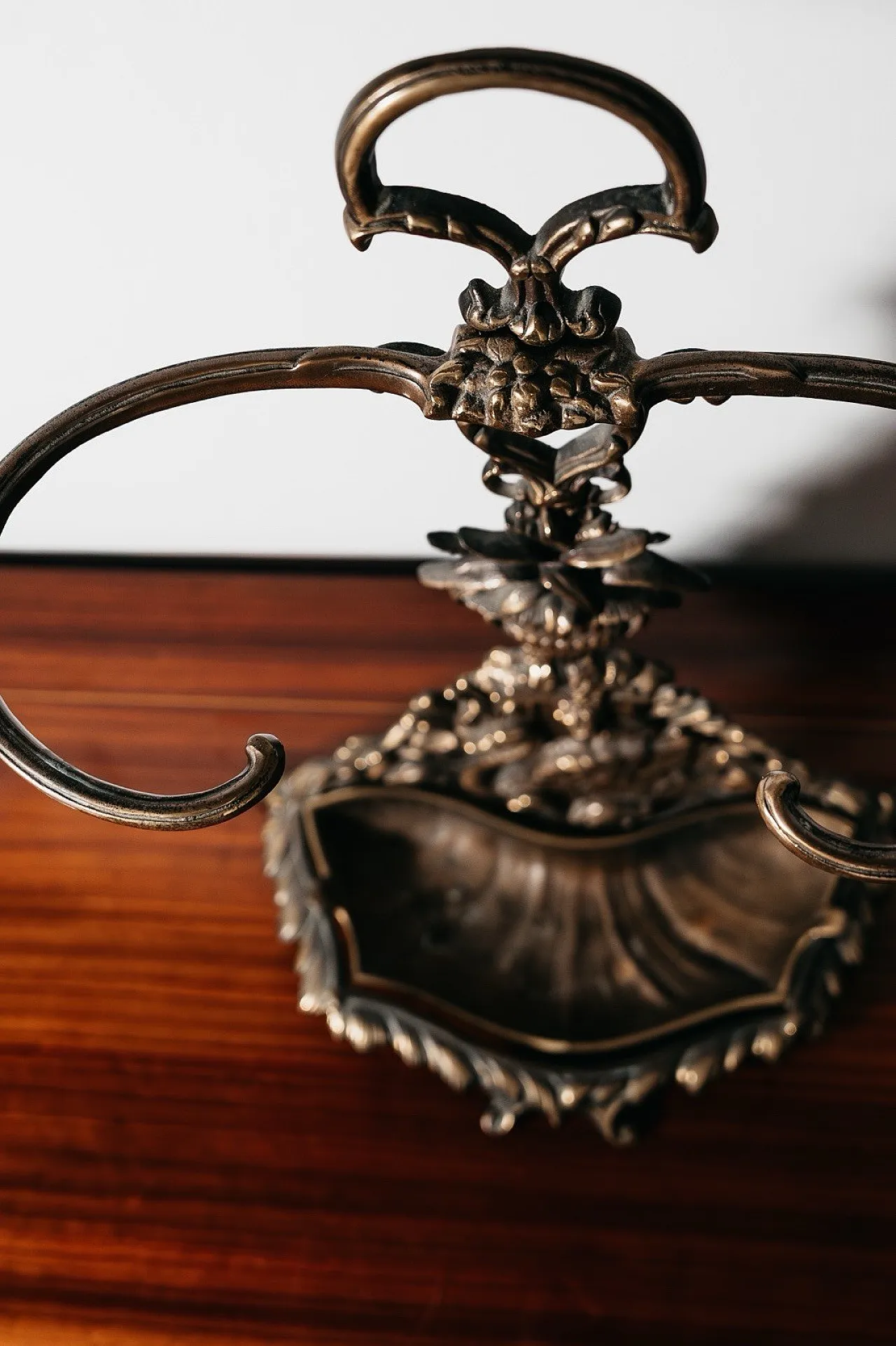 Art Nouveau Brass Umbrella Stand, France, 1960s 3