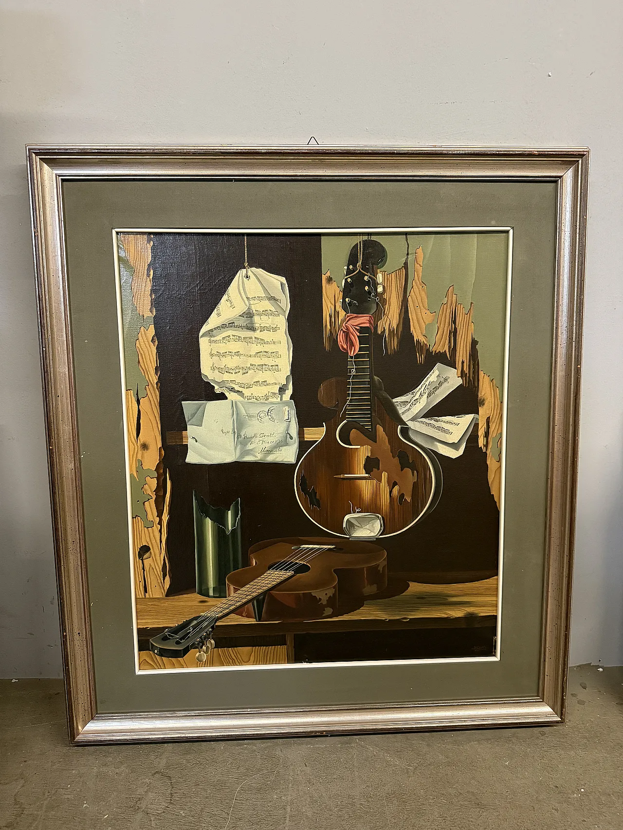 Dipinto olio su tela Rodolfo Gentili, '900 1