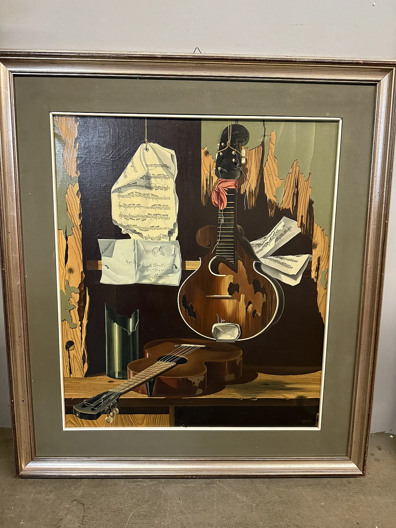 Dipinto olio su tela Rodolfo Gentili, '900 2