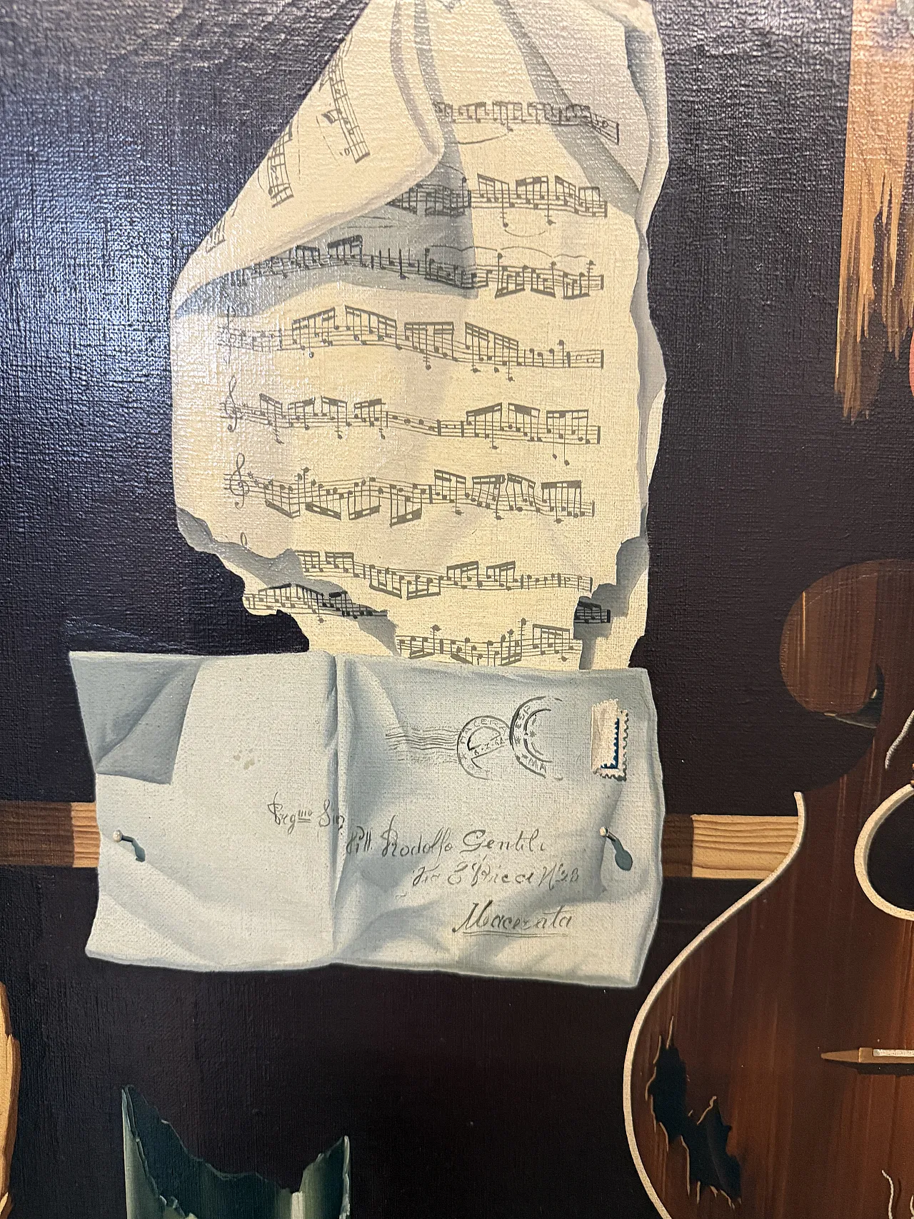 Dipinto olio su tela Rodolfo Gentili, '900 4