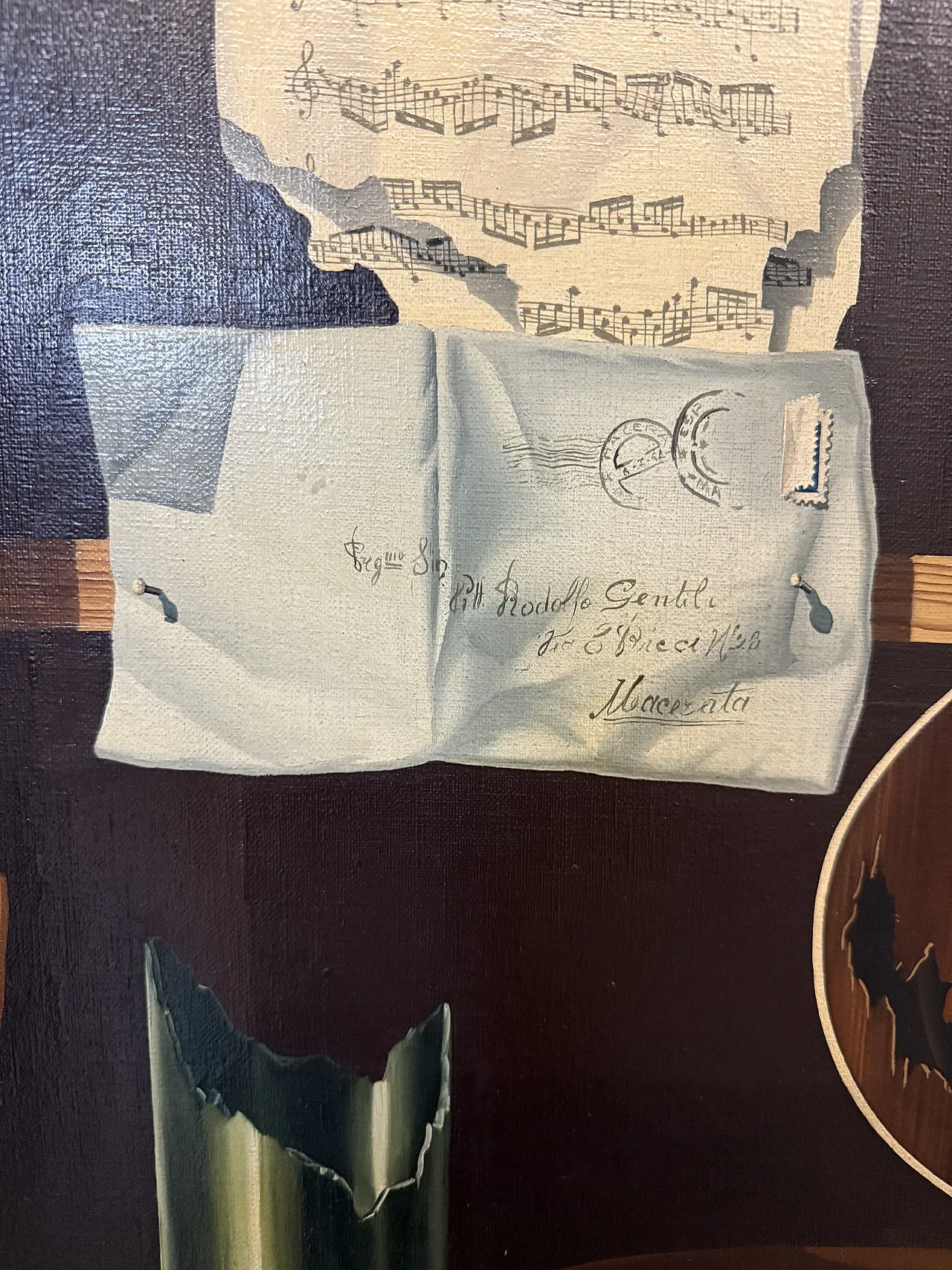 Dipinto olio su tela Rodolfo Gentili, '900 5