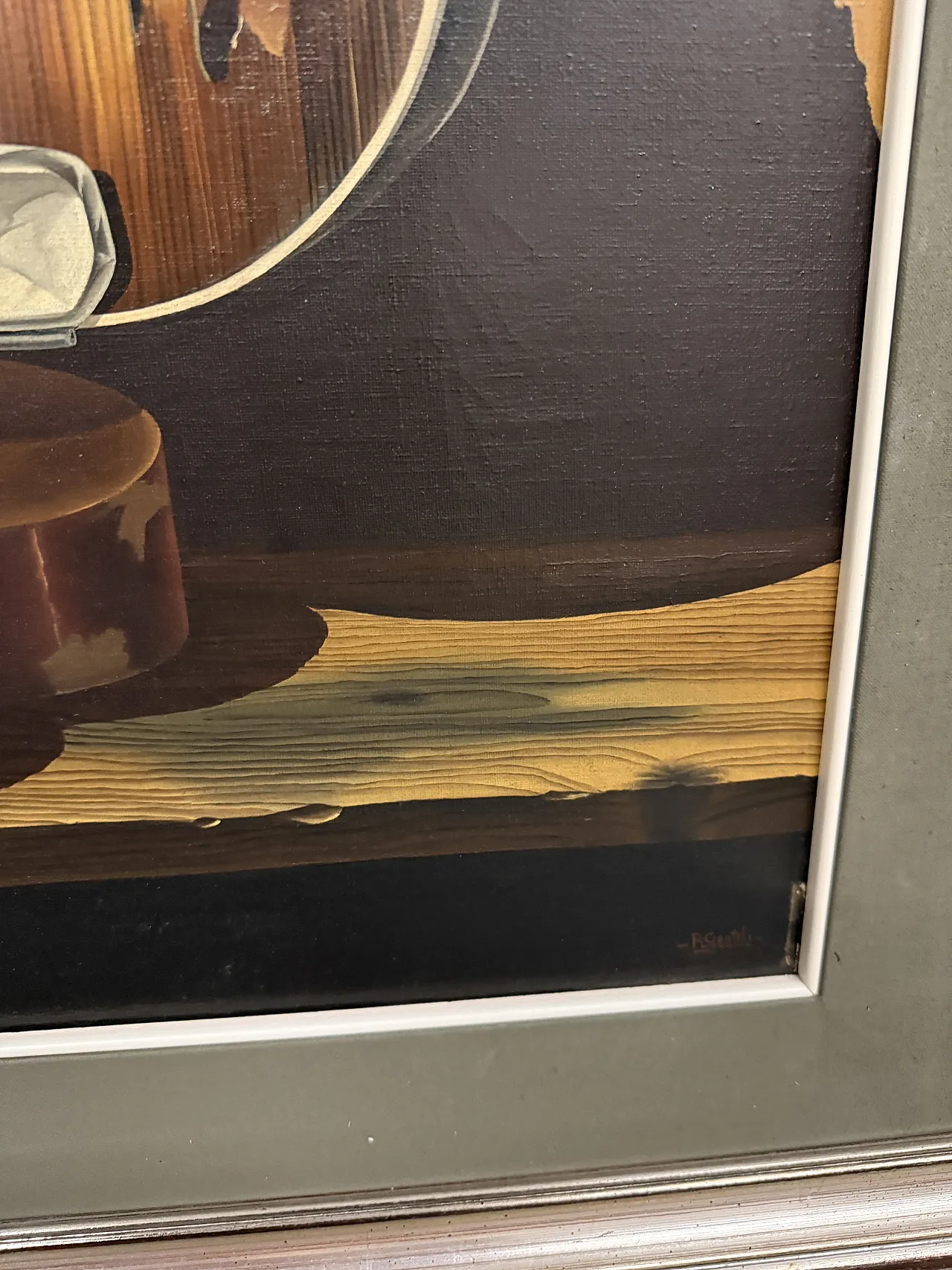 Dipinto olio su tela Rodolfo Gentili, '900 9