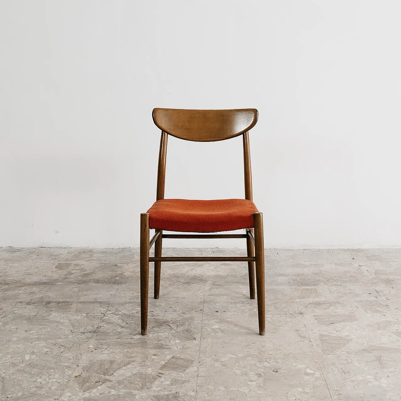 Dining Set of 4 Chairs Scandinavian Design 1960s Modern Design 3