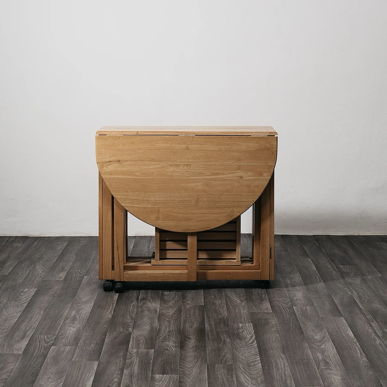 Folding Table and chair set space saver, 1980s 10