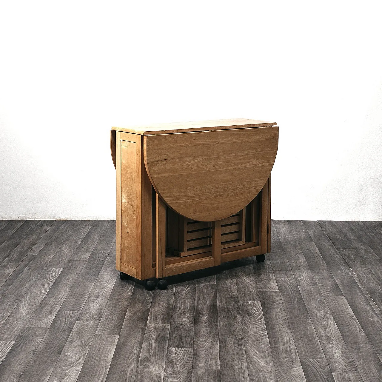 Folding Table and chair set space saver, 1980s 13