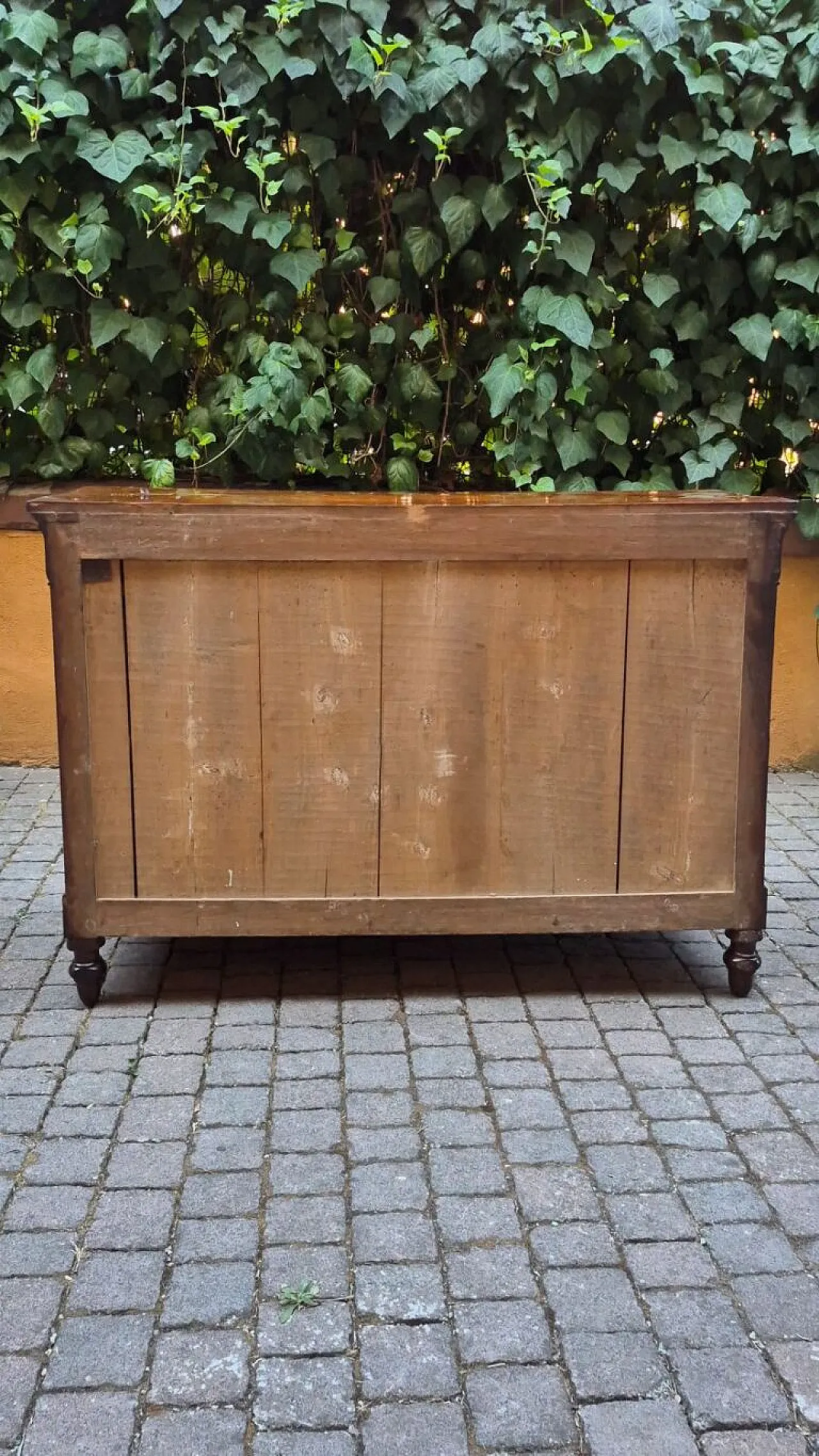 Luigi Filippo brickwork in walnut, 19th century 9