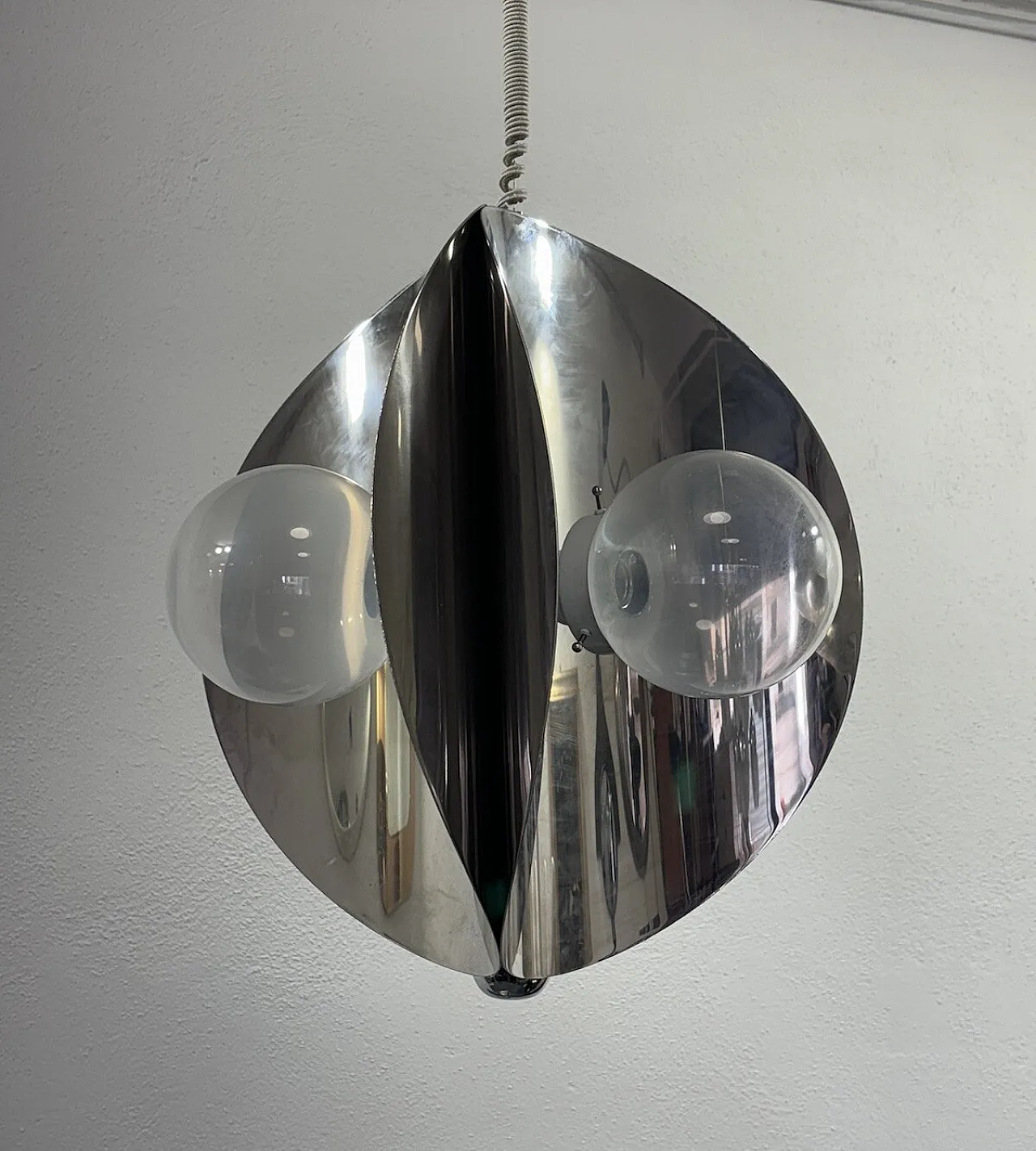 Space Age Pendant Lamp Modern Design 1970s 4