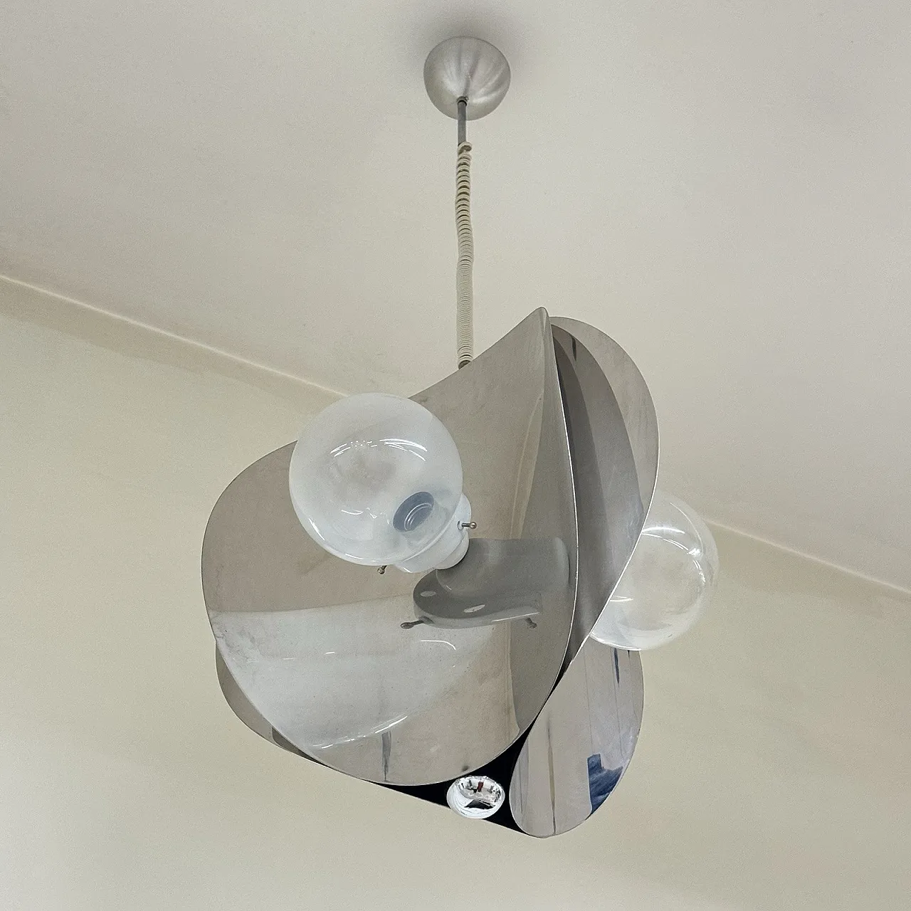 Space Age Pendant Lamp Modern Design 1970s 6