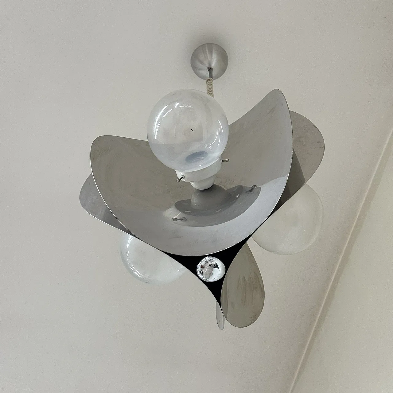 Space Age Pendant Lamp Modern Design 1970s 9
