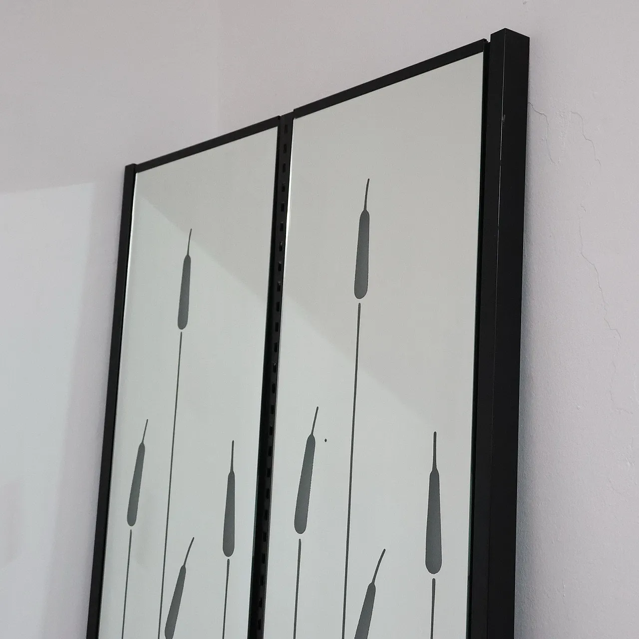 Specchio Retroilluminato Da Parete Design Anni ‘80 Modernariato 7