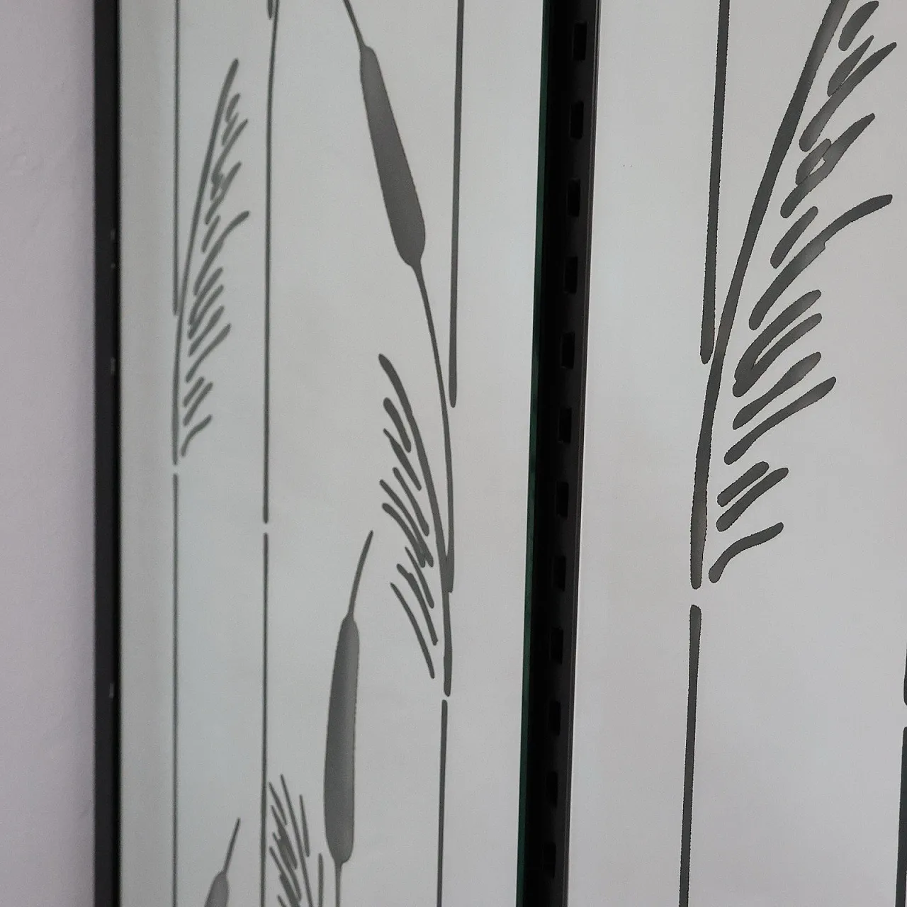 Specchio Retroilluminato Da Parete Design Anni ‘80 Modernariato 9