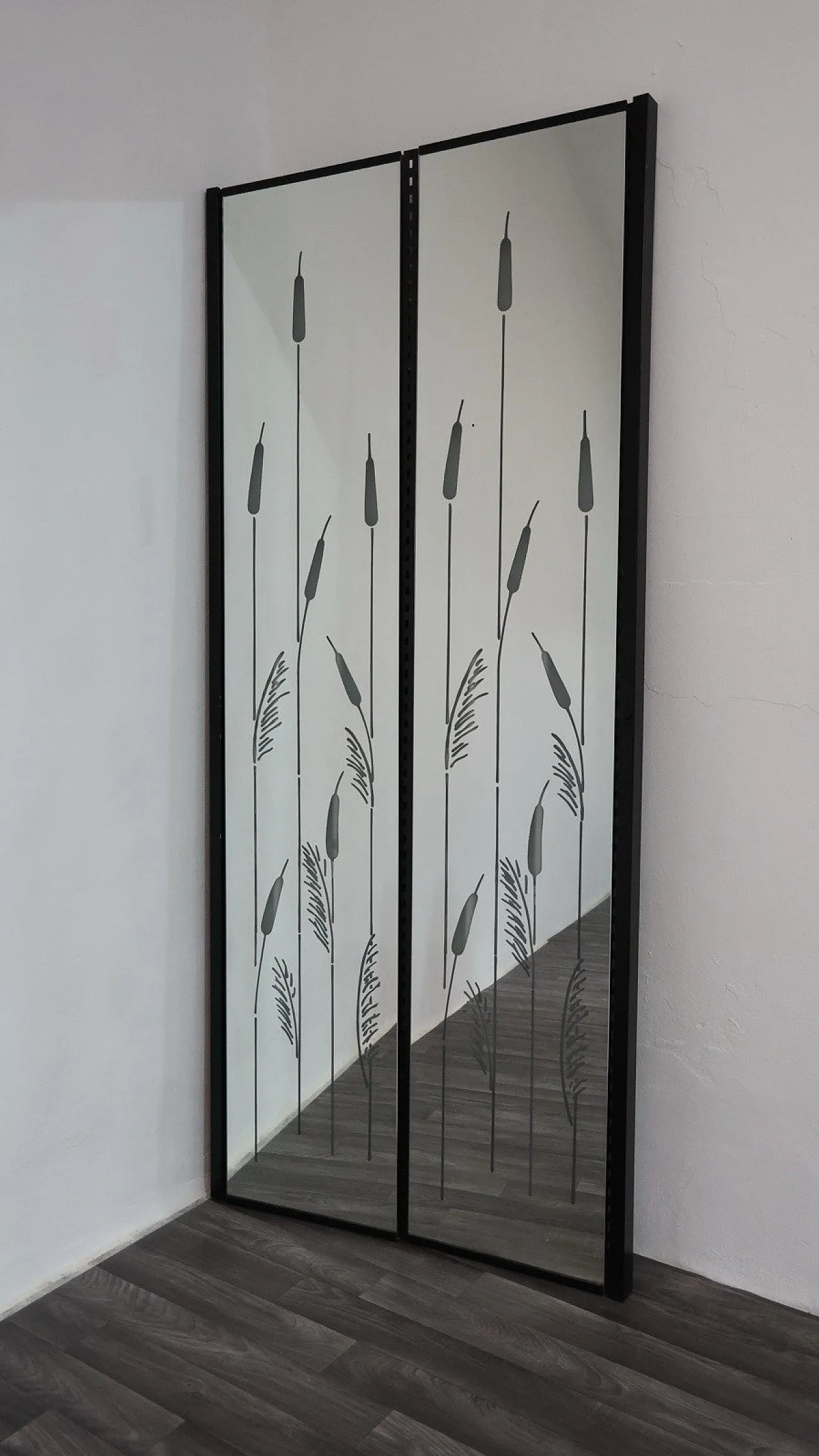 Specchio Retroilluminato Da Parete Design Anni ‘80 Modernariato 16