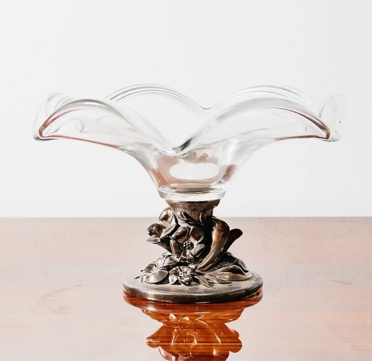 Studio Ottaviani Crystal Centerpiece 1970's Design Luxury 1