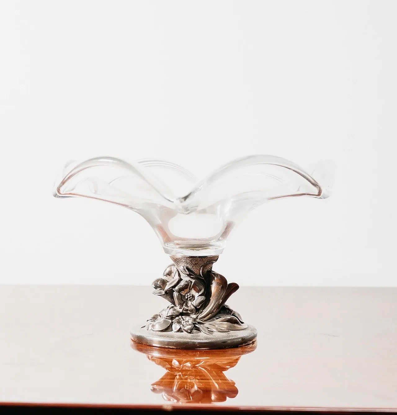 Studio Ottaviani Crystal Centerpiece 1970's Design Luxury 3