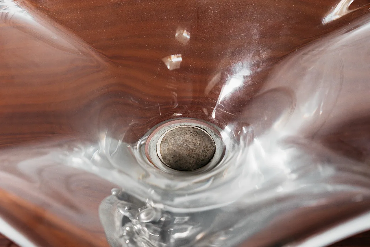 Studio Ottaviani Crystal Centerpiece 1970's Design Luxury 7