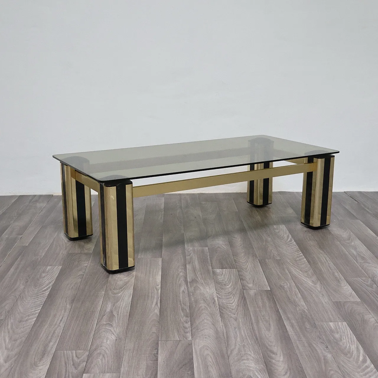 Hollywood Regency coffee table, 1970s modern design 3
