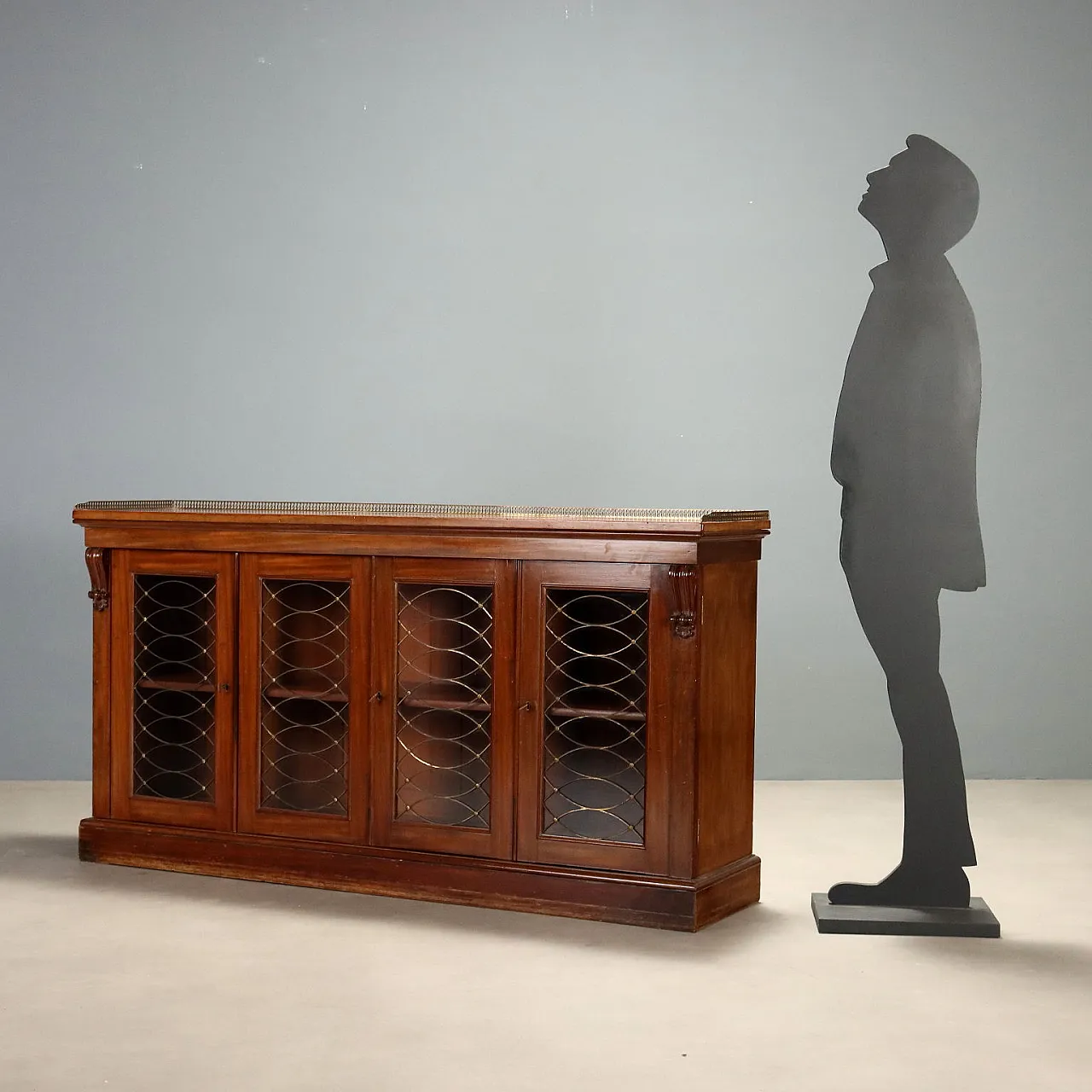Credenza Vittoriana in mogano, '800 2