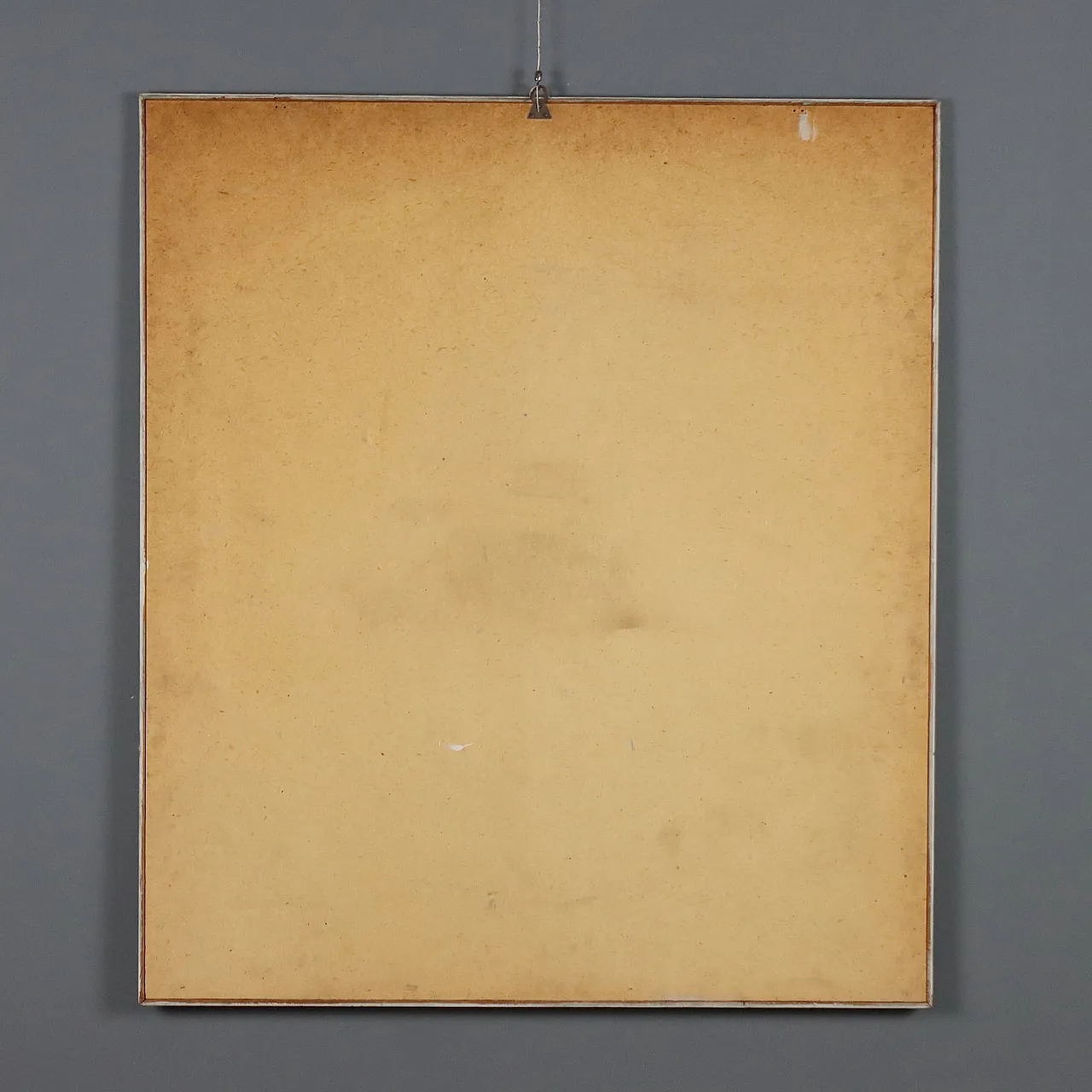 Painting by Leonardo Stroppa, oil on masonite, 20th century 10