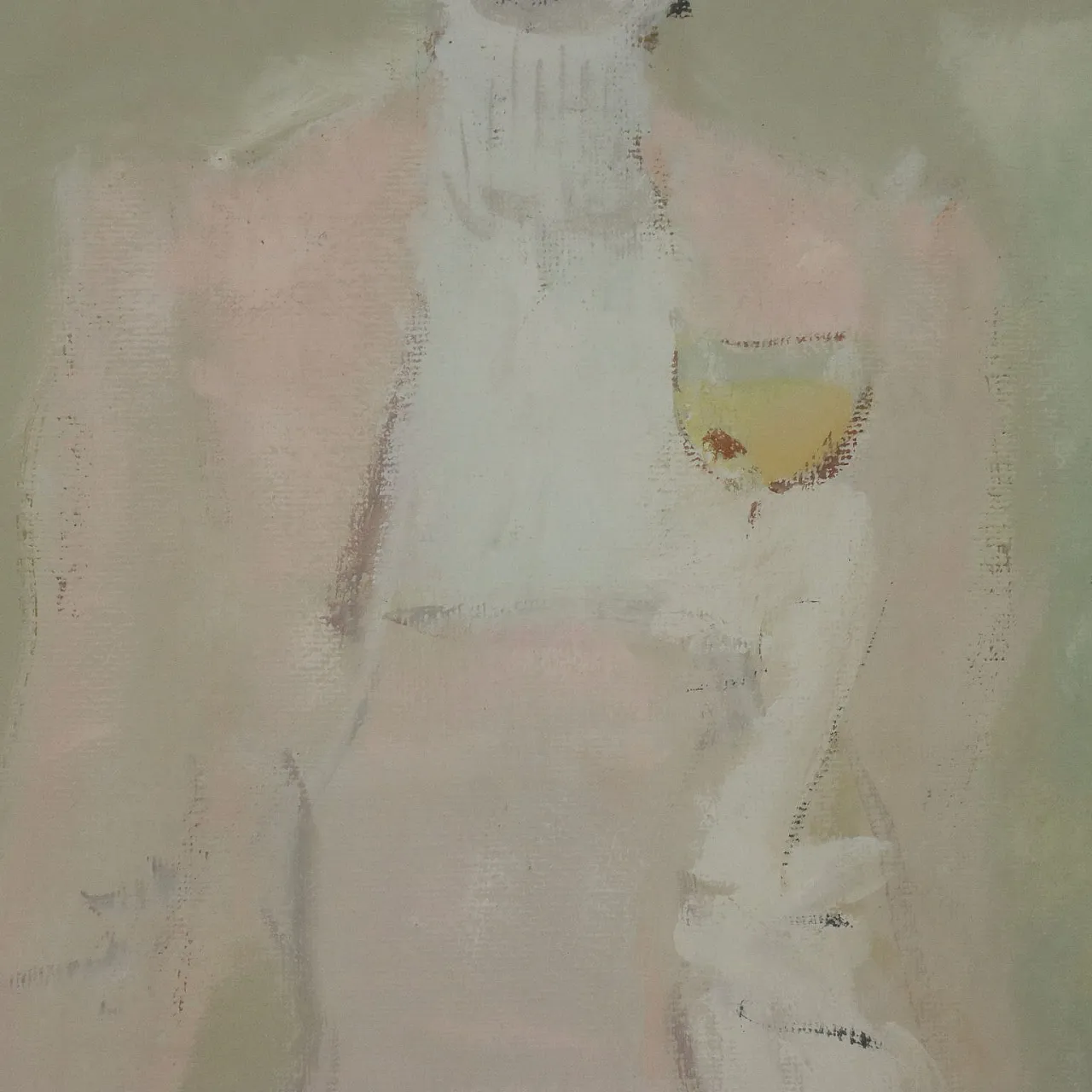 Painting by Leonardo Stroppa, oil on hardboard, 20th century 4