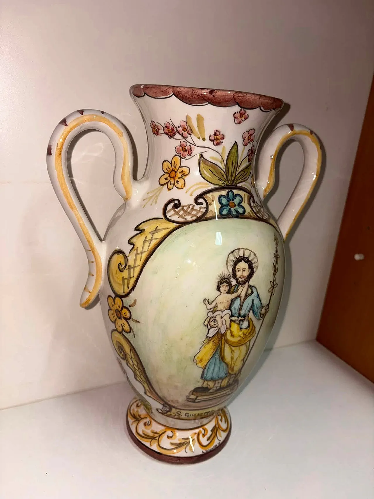 Vaso dipinto a mano 3