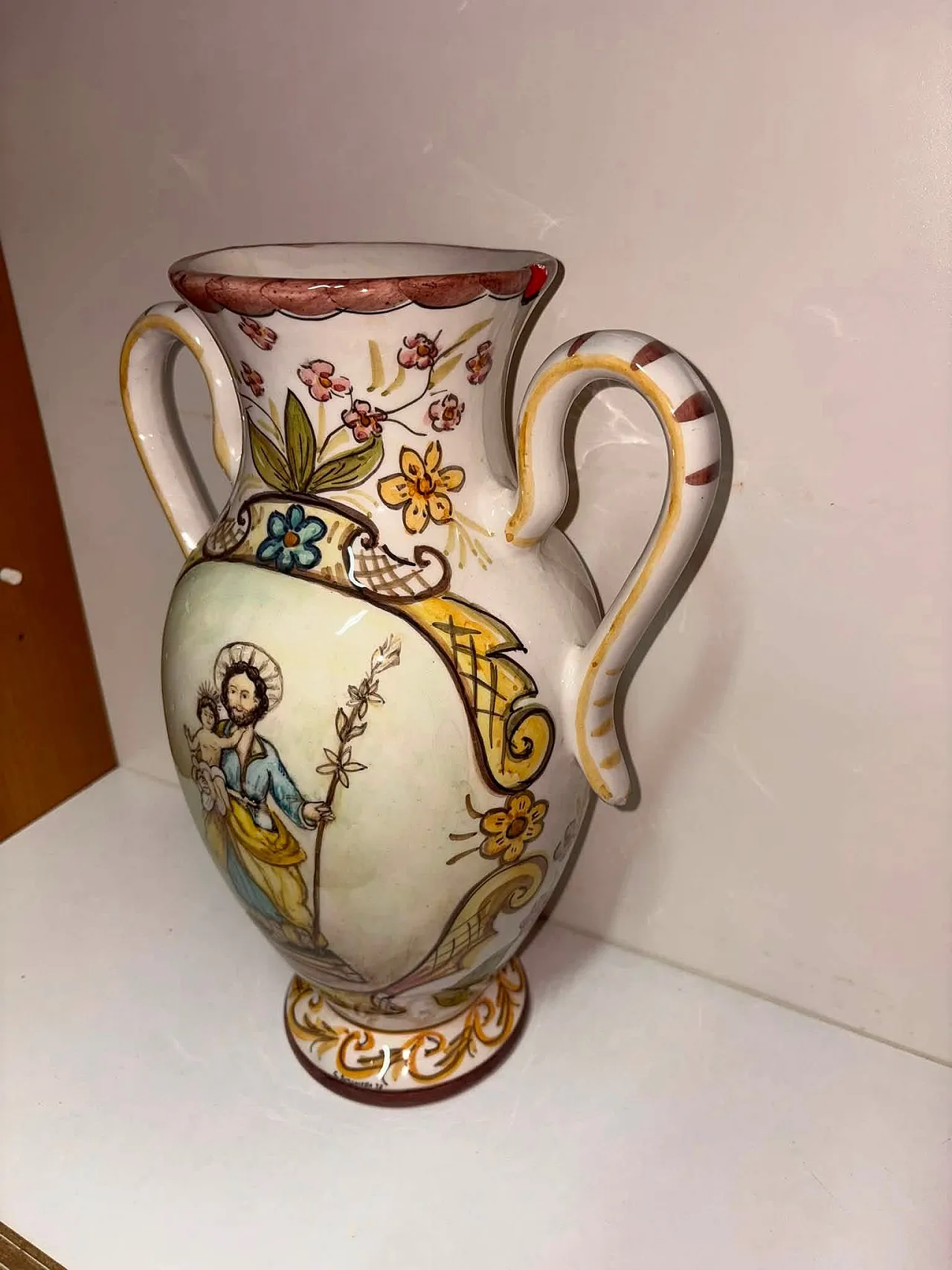 Vaso dipinto a mano 4