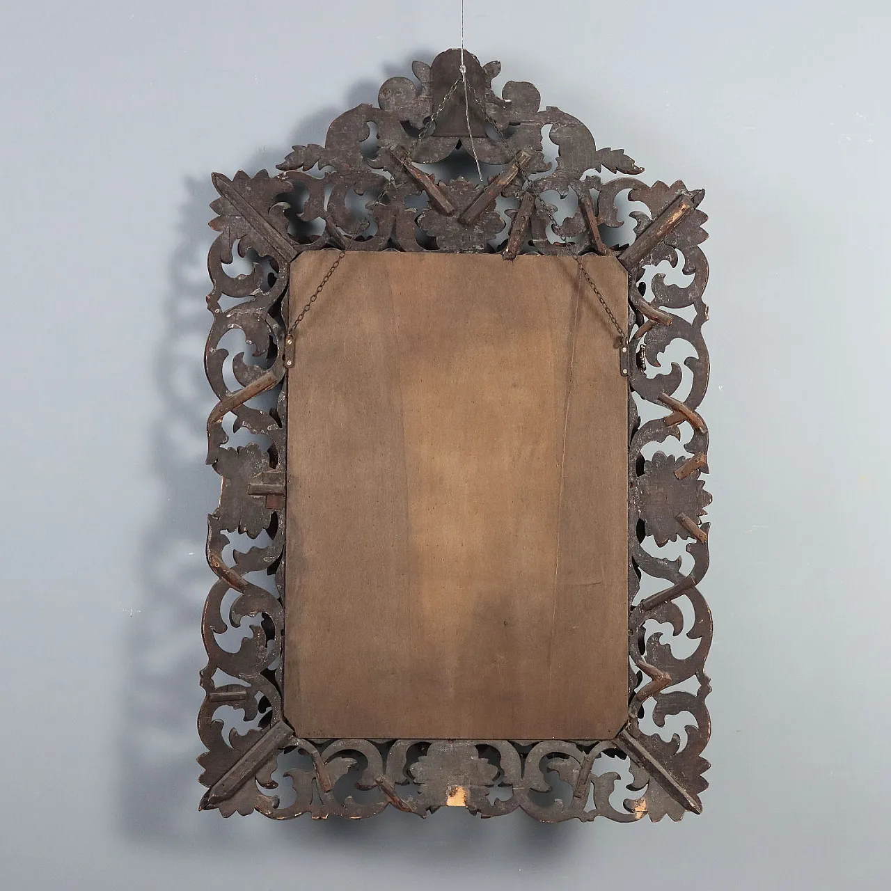 Specchio in stile Barocco in legno laccato, inizio '900 10