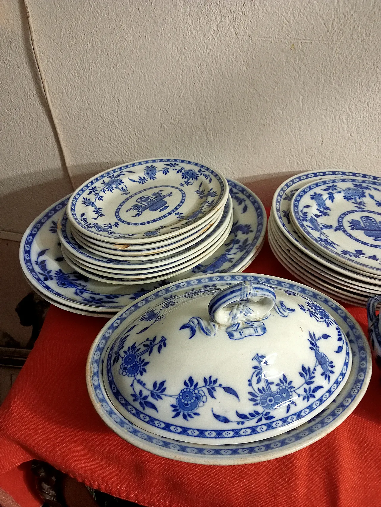 Servizio piatti Mintons Delft England fine 800 1