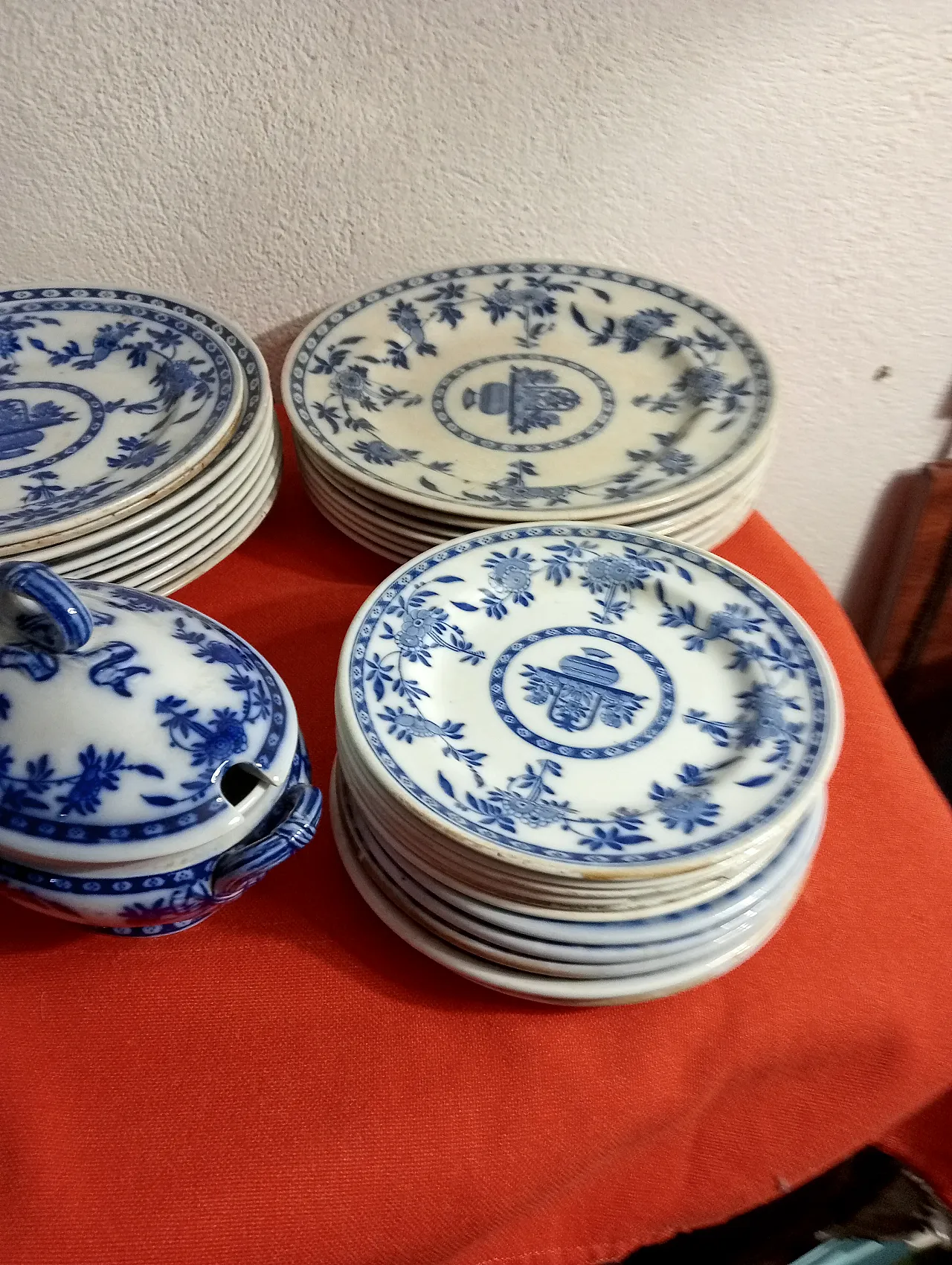 Servizio piatti Mintons Delft England fine 800 3