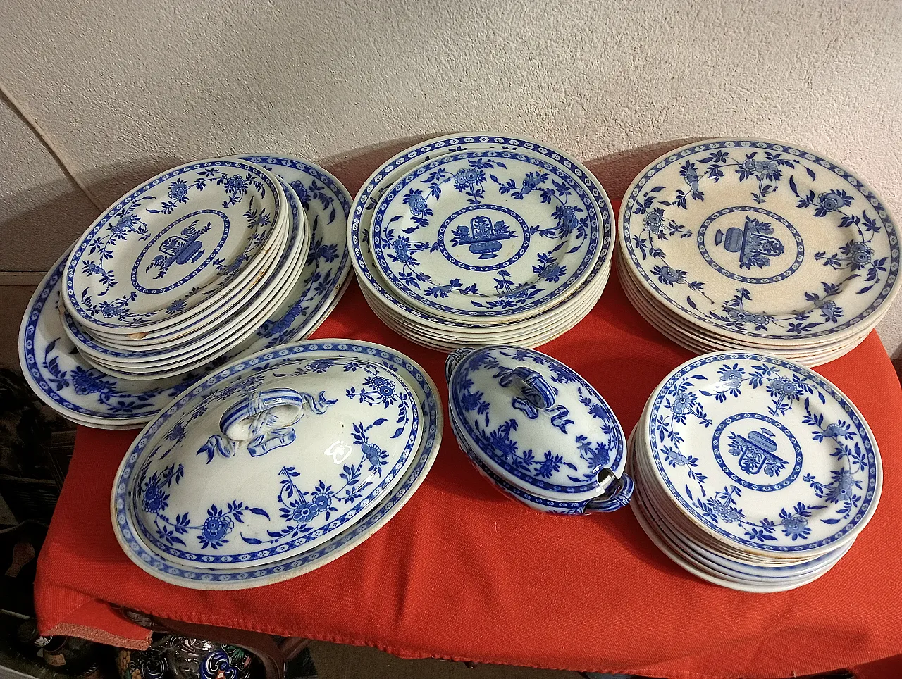Servizio piatti Mintons Delft England fine 800 4