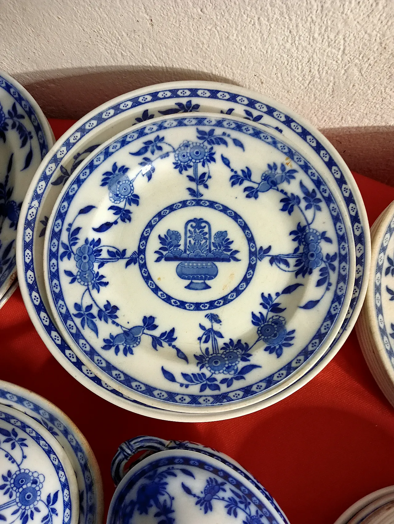 Servizio piatti Mintons Delft England fine 800 6