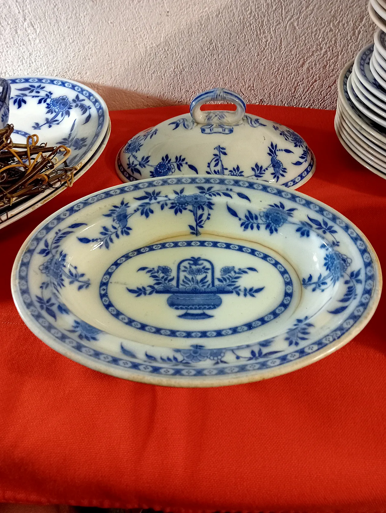 Servizio piatti Mintons Delft England fine 800 9