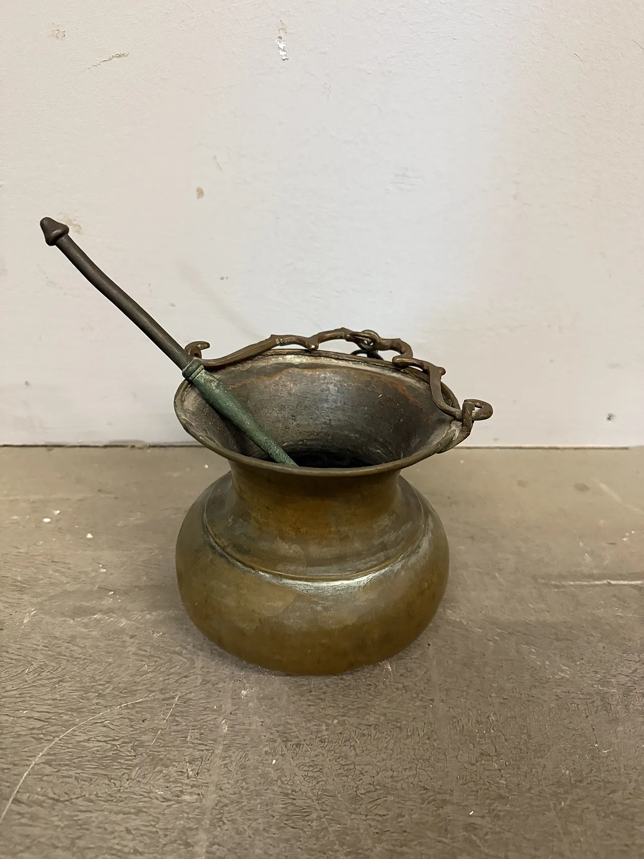 Antique bronze sprinkler, 18th century 1