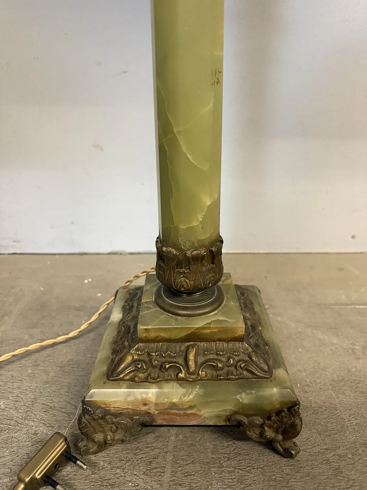 Bellissima lampada antica a petrolio vittoriana, XIX sec, 96x31cm 17