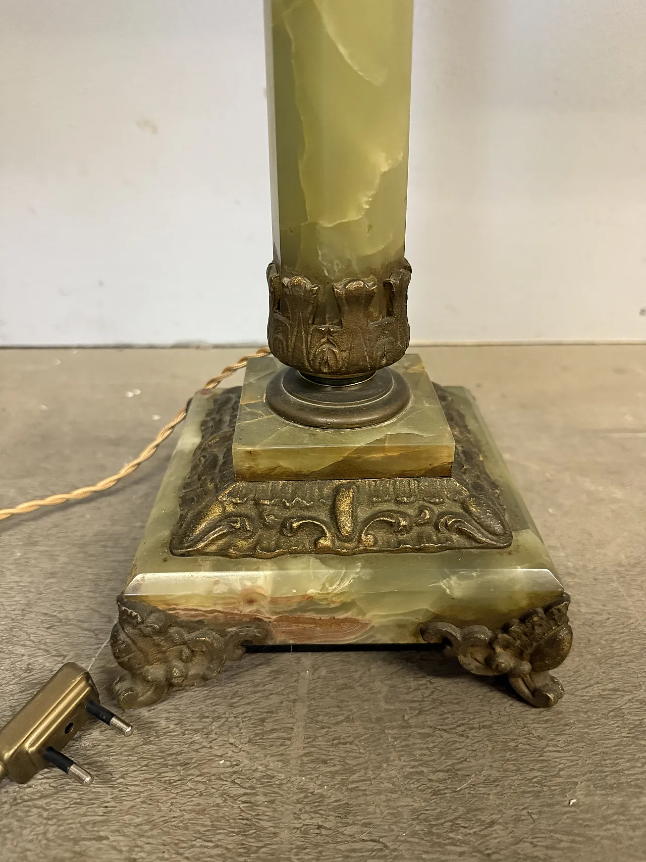 Bellissima lampada antica a petrolio vittoriana, XIX sec, 96x31cm 18