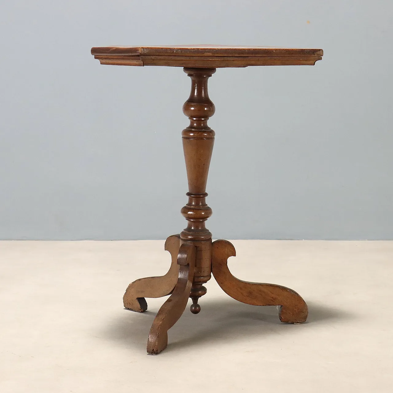 Louis Philippe walnut console table, 19th century 7