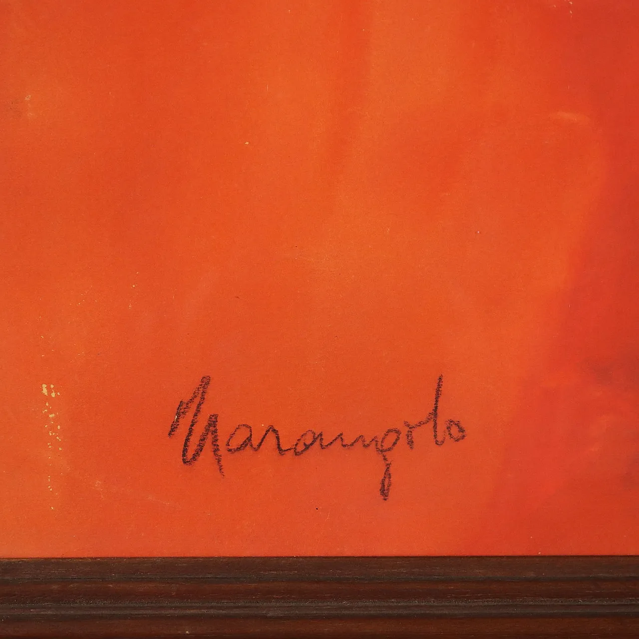 Franz Marangolo, mixed media on cardboard, 1960s 7