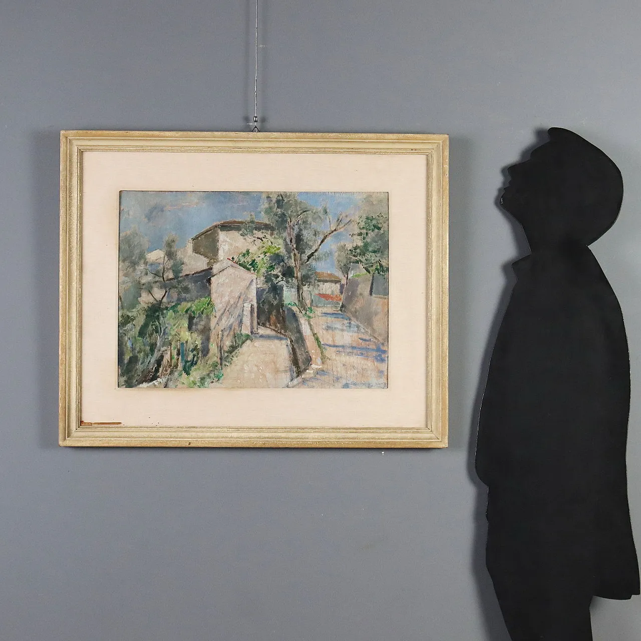 Renzo Biasion, oil on panel, 1950s 2