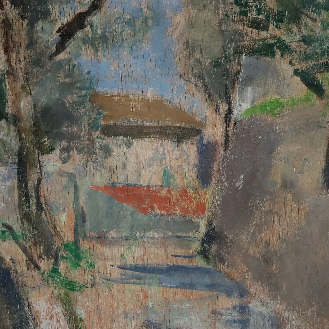 Renzo Biasion, oil on panel, 1950s 4
