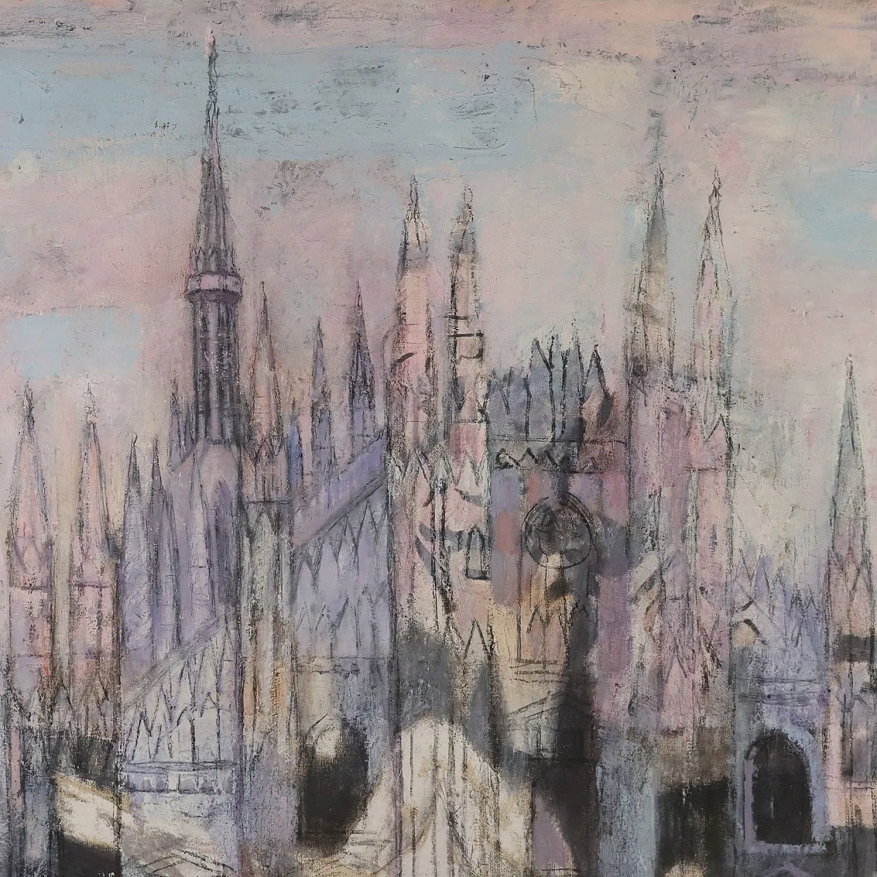 Attilio Rossi, oil on canvas, 20th century 3