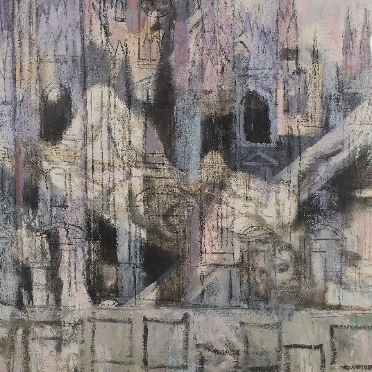 Attilio Rossi, oil on canvas, 20th century 4