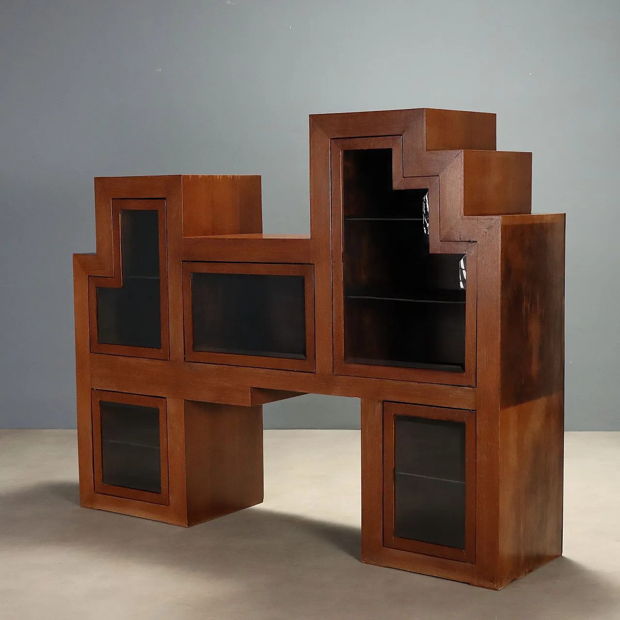 Display cabinet with display cases, 20th century 1