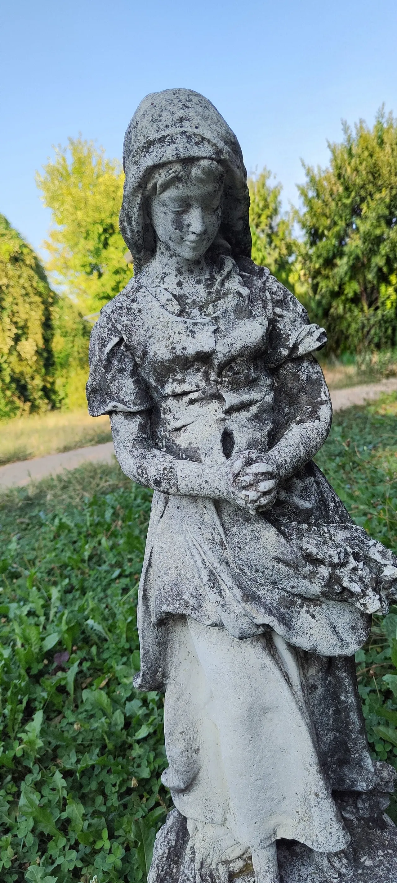 Statue with column, 1960s 6