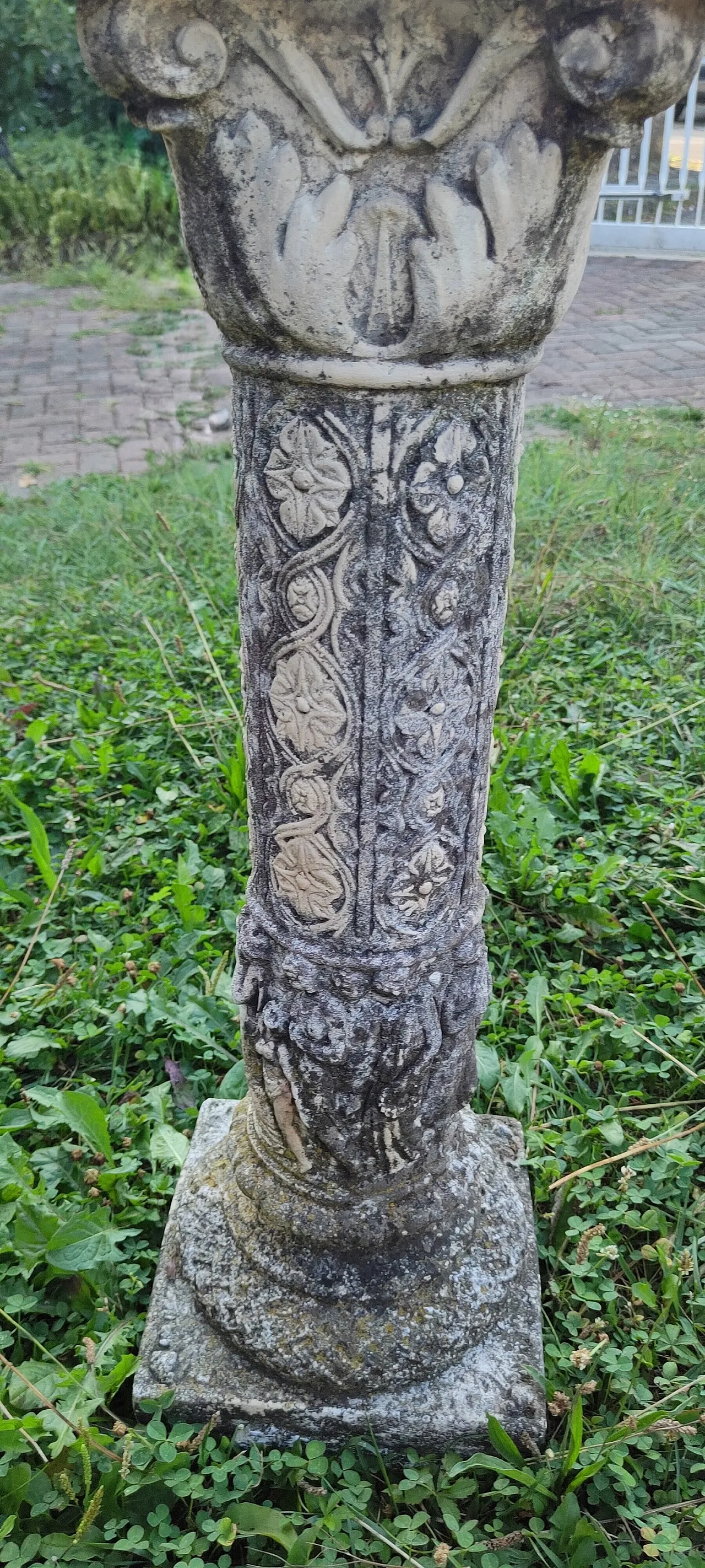 Statue with column, 1960s 15