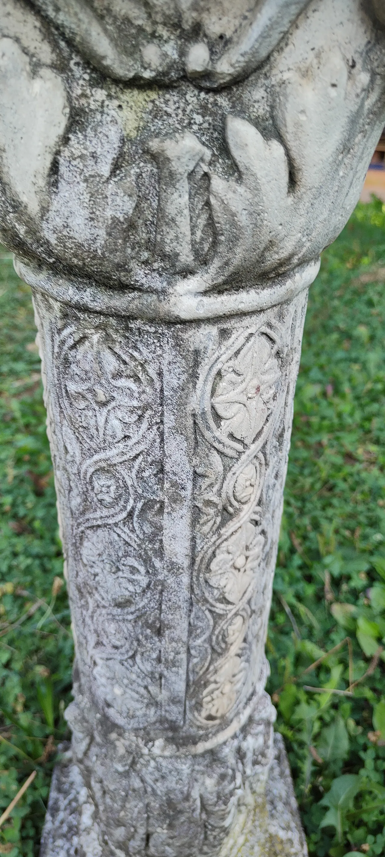 Statue with column, 1960s 17