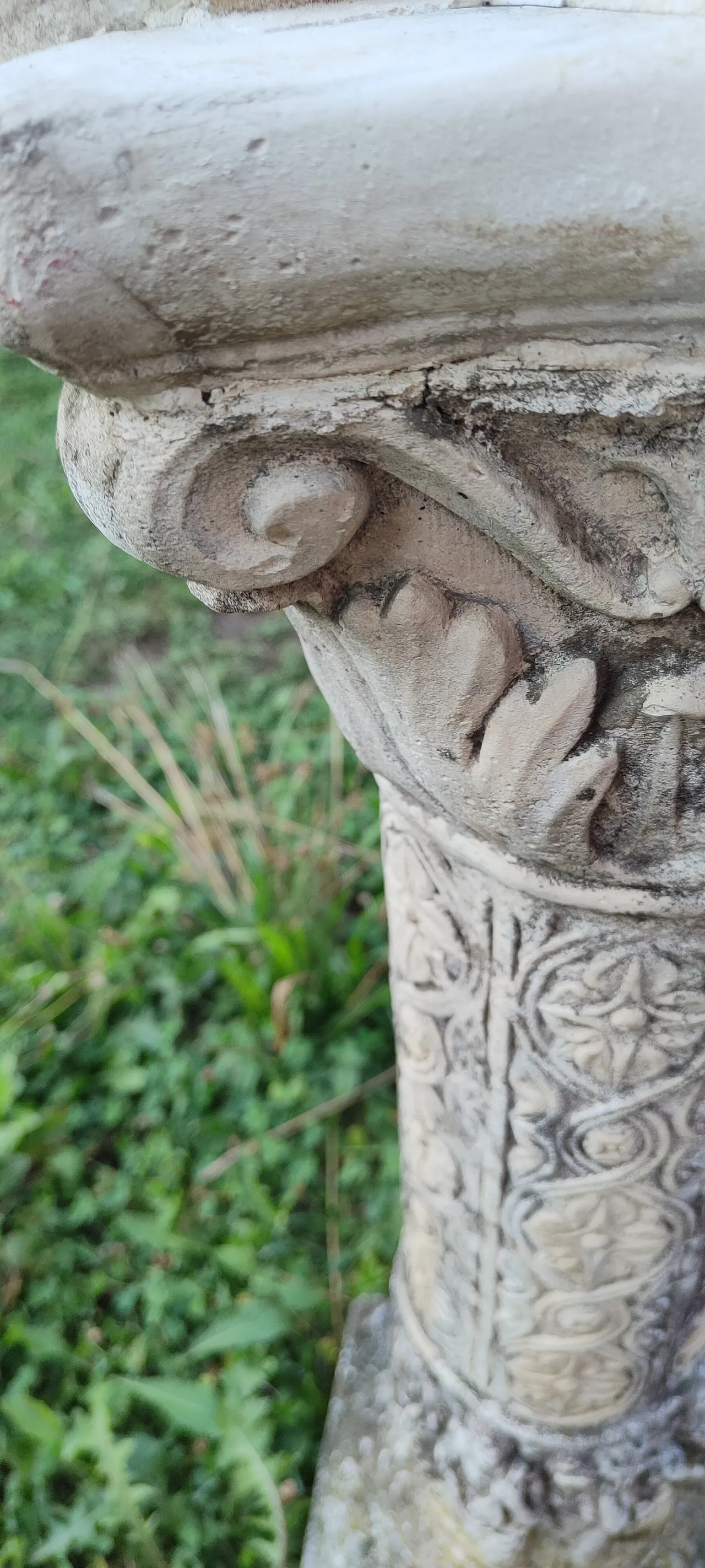 Statue with column, 1960s 20